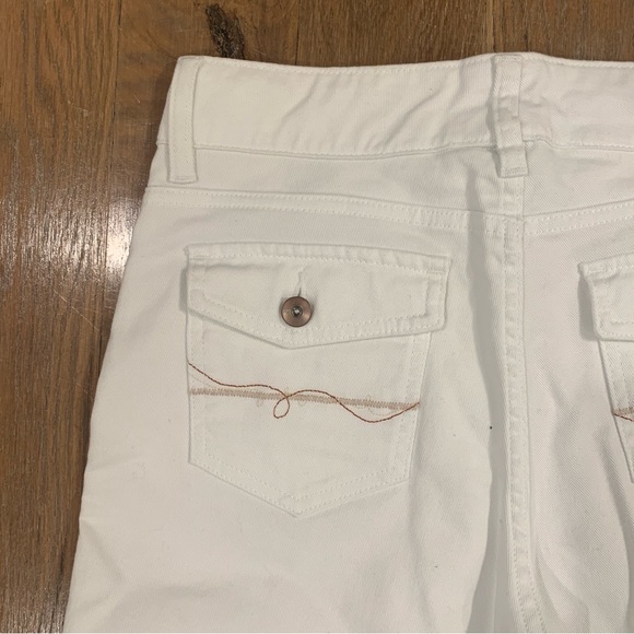 Lee Jeans White Capri Size 6 Medium - Picture 4 of 8